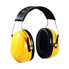 TEAKWOOD EAR MUFF YELLOW BLACK