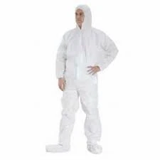 SAFE SQUARE DISPOSABLE COVERALL