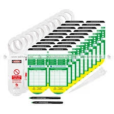 SCAFFOLDING TAG YELLOW/RED/GREEN SMALL