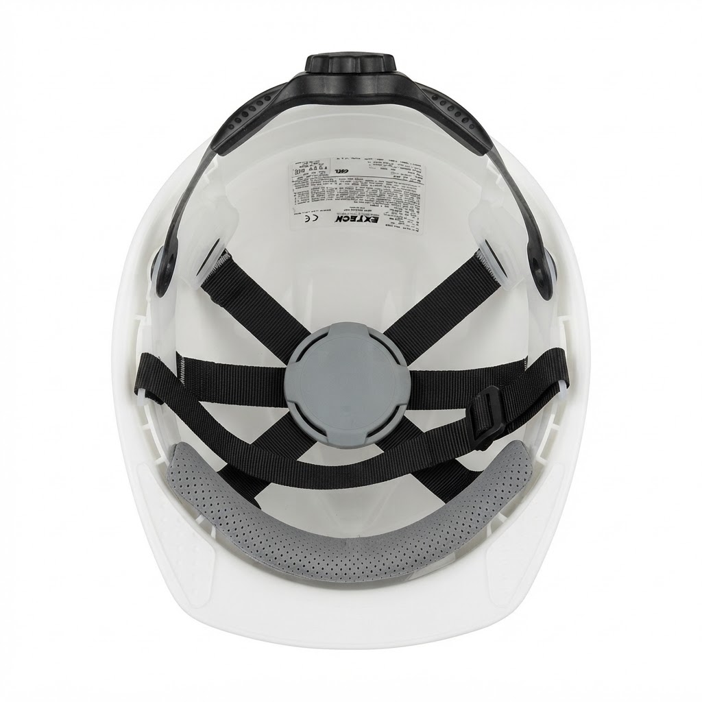 STG HELMET WHITE RACHET