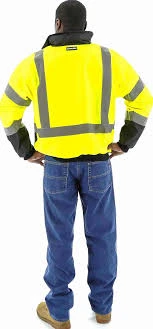 WINTER JACKET REFLECTIVE -VAULTEX YELLOW -2XL