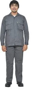 SARENA FRC PANT AND SHIRT SET - GREY