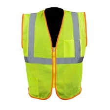 SAFE SQUARE SAFETY VEST 120 GM YELLOW WITH POCKET -INDIA