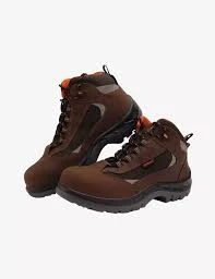 ROADMATE SAFETY SHOE BROWN 603-42