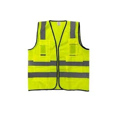 STG VEST 120G YELLOW WITH POCKET-L