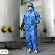 SAFE SQUARE DISPOSABLE COVERALL