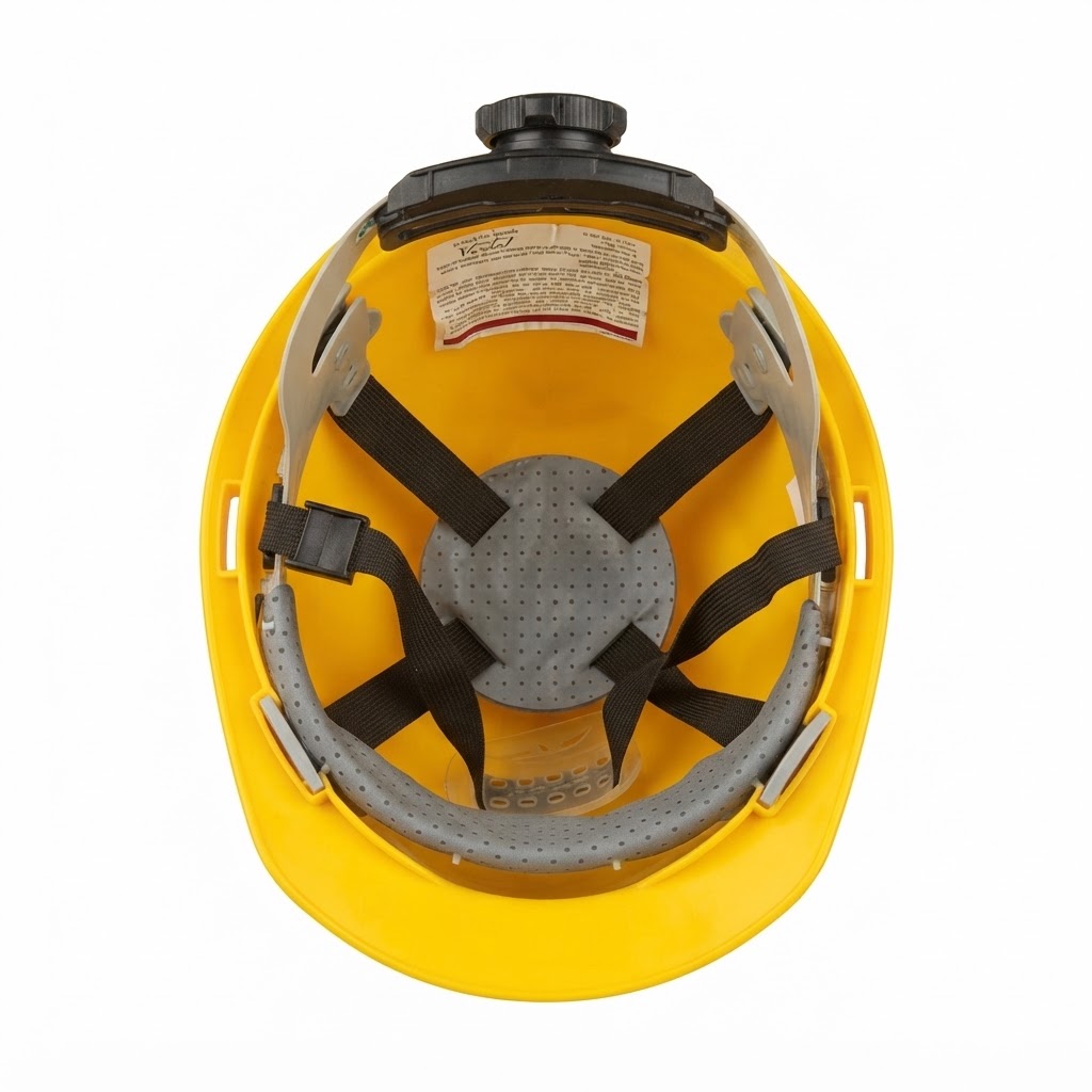 ZECURA HELMET YELLOW WITH RACHET