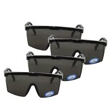 SAFETY GLASS DARK VAULTEX UD-46 ANSI Z87.1 TAIWAN