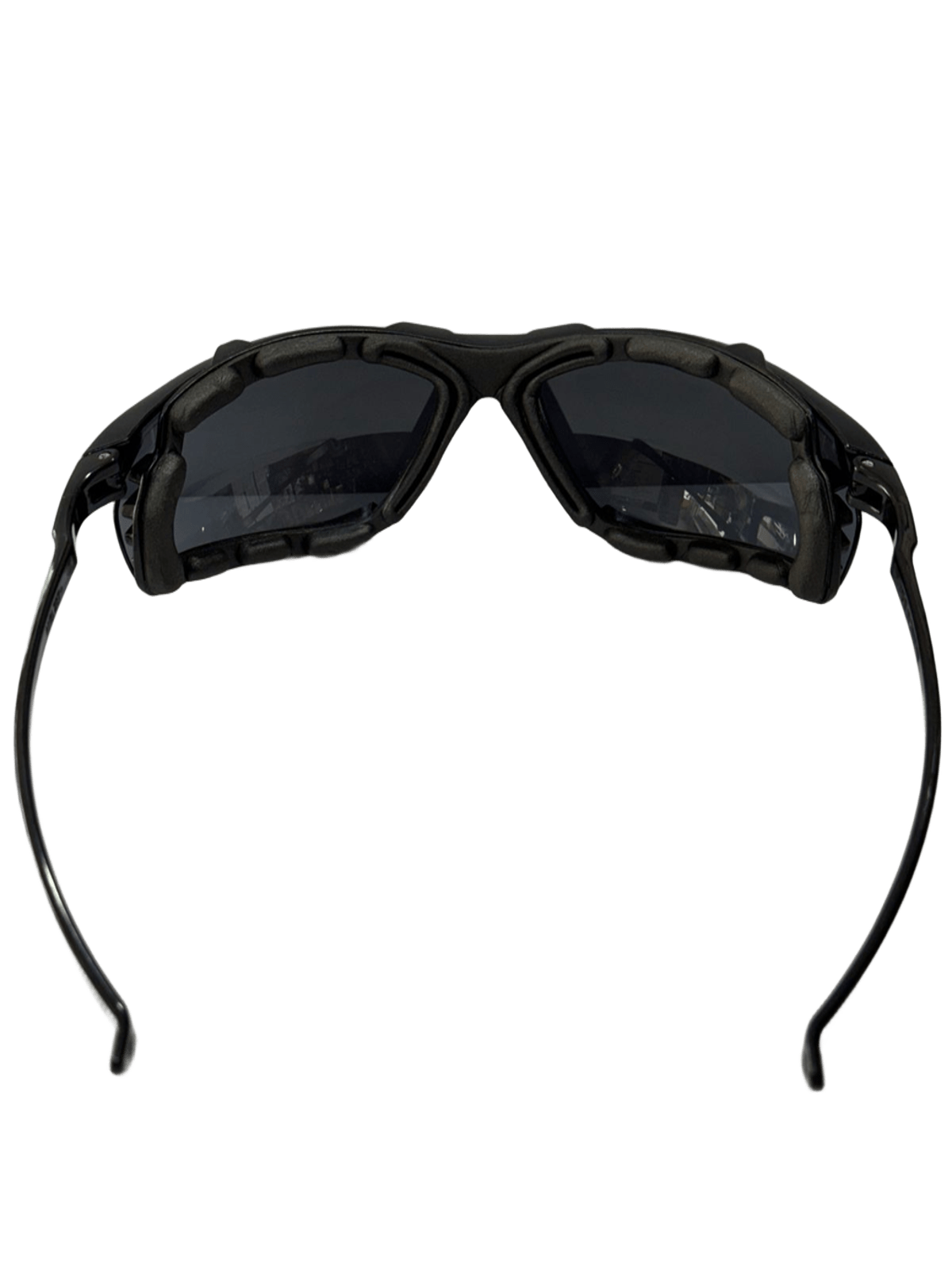 Vidafor VG311 High-Impact Polycarbonate Safety Glasses with Dark Lenses & Detachable EVA Gasket