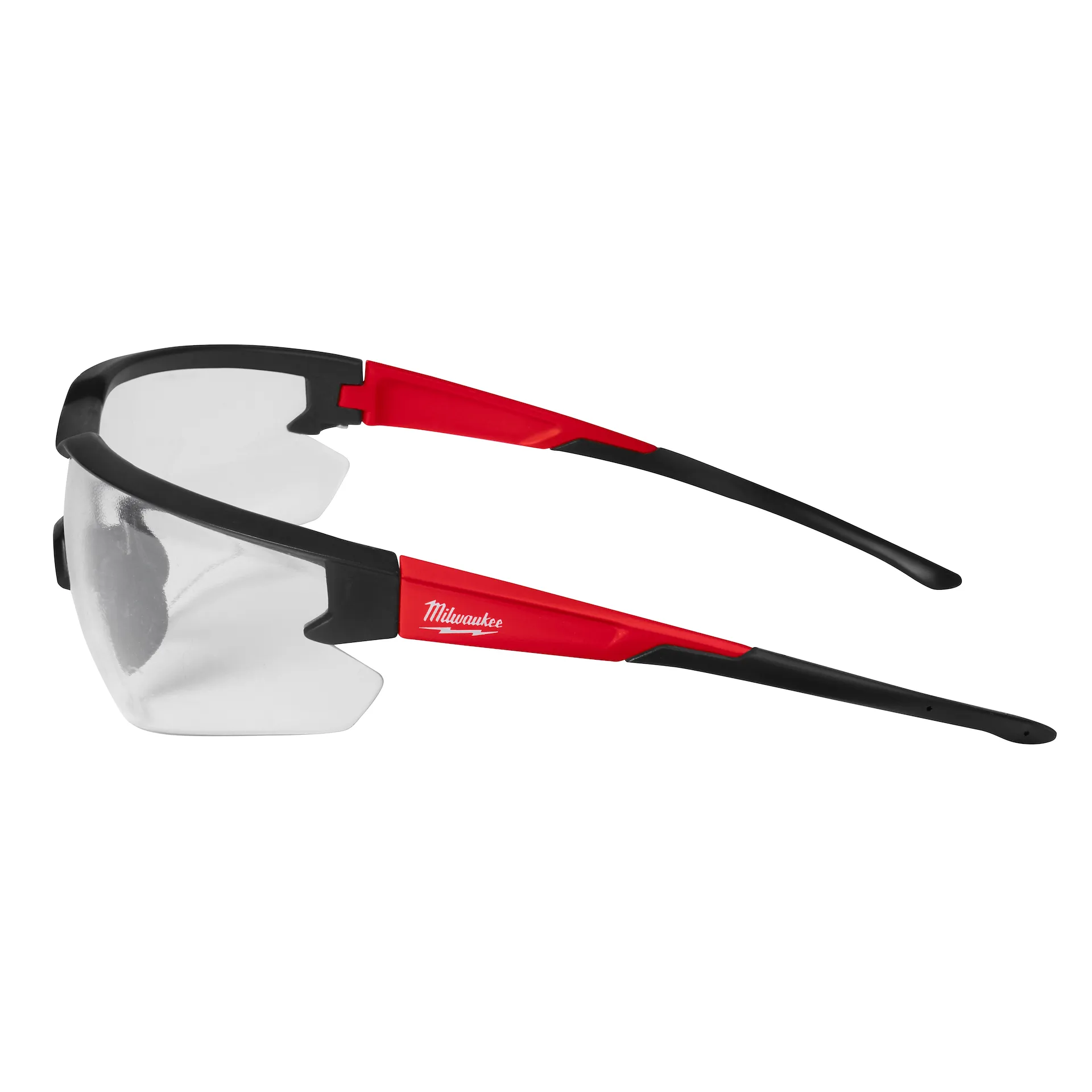 Milwaukee Safety Glasses - Clear Anti-Scratch Lenses
