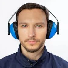 DELTA PLUS EAR MUFF HEARING PROTECTOR BLUE SPA3