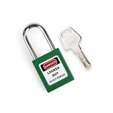 SAFETY PADLOCK 38MM GREEN