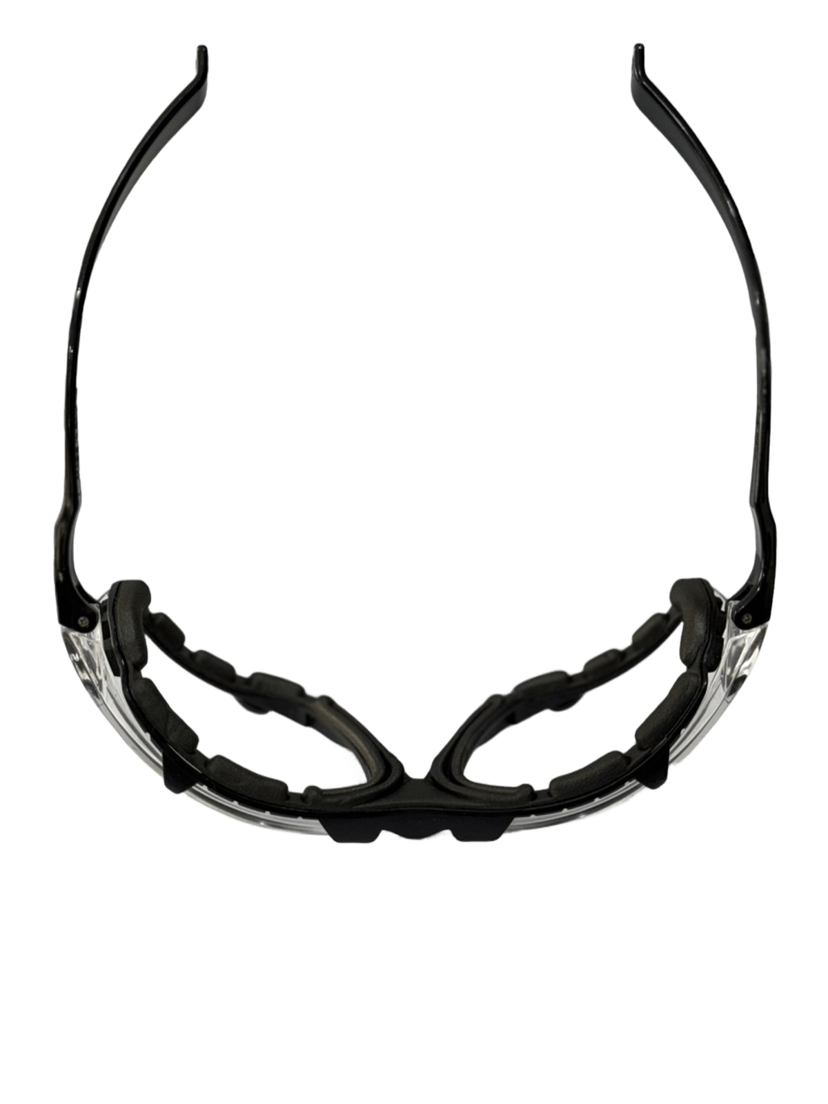 Vidafor VG310 High-Impact Polycarbonate Safety Glasses with Clear Lenses & Detachable EVA Gasket