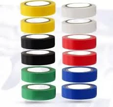ELECTRIC TAPE COLOR CODING RED/BLUE/GREEN/YELLOW