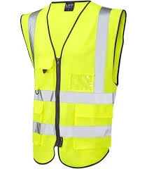 VEST SINGLE COLOUR YELLOW WITH POCKET