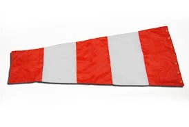 WINDSOCK 10"X48" ORANGE 120 GSM