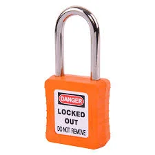 SAFETY PADLOCK 38MM ORANGE