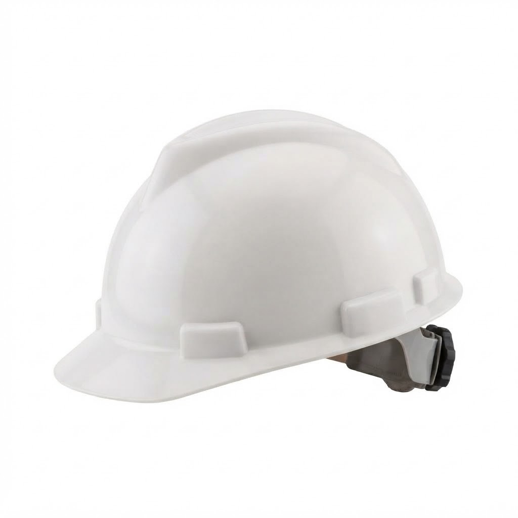 ZECURA HELMET WHITE WITH RACHET
