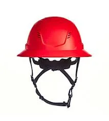 MSA SAFETY HALF BRIM HELMET-RED