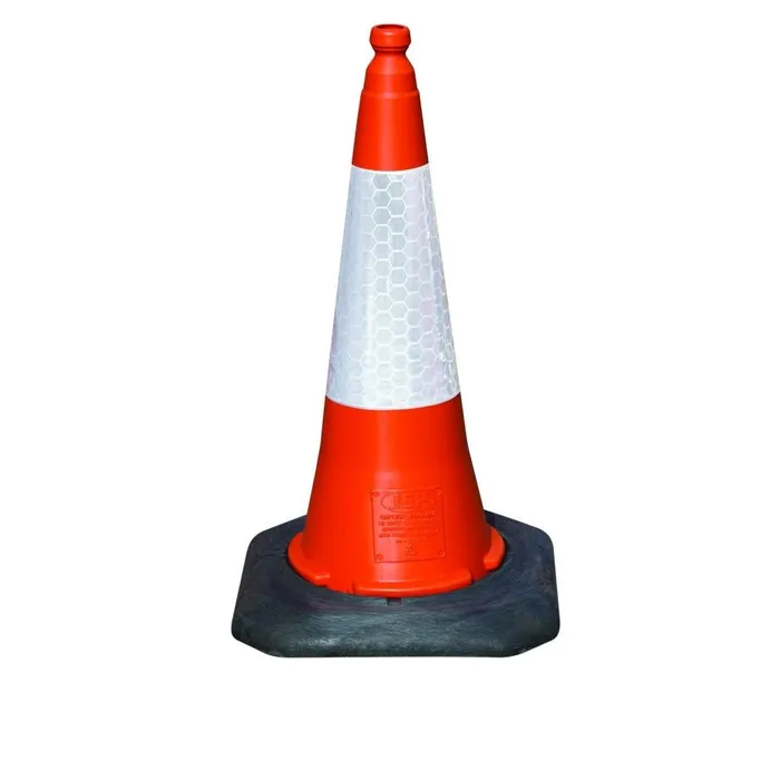 SAFETY CONE RUBBER BASE 50 CM