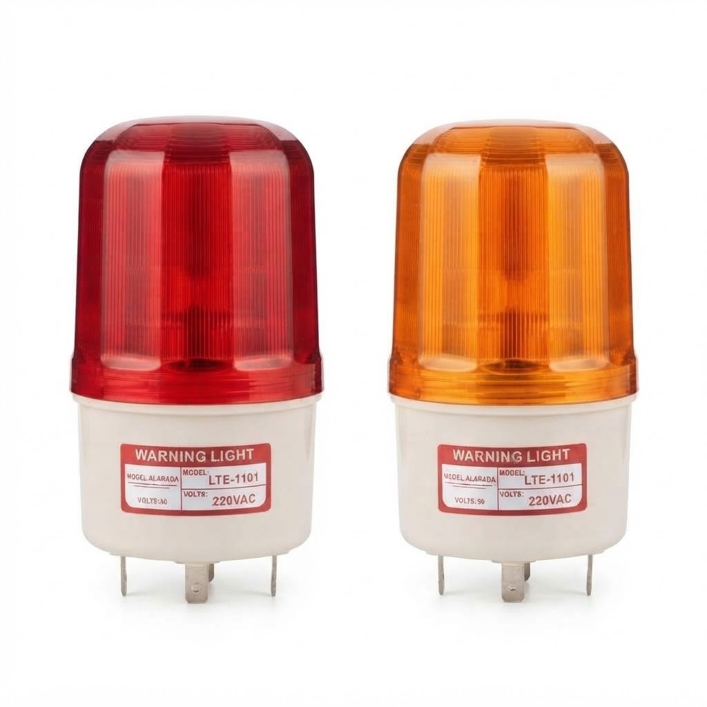 ROTARY WARNING LIGHT RED/ORANGE