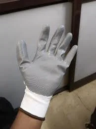 WAGUS NITRILE COATED GLOVES GREY