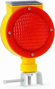 SOLAR WARNING LIGHT BRACKET TYPE RED