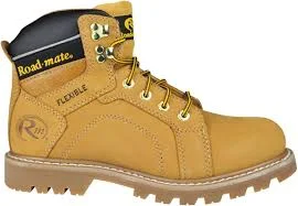 ROADMATE SAFETY SHOE BROWN 603-42