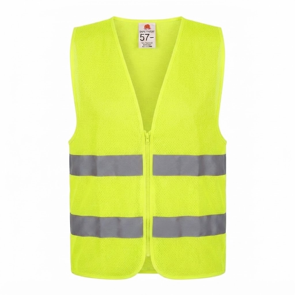 60 GSM SAFETY VEST W/O POCKET YELLOW