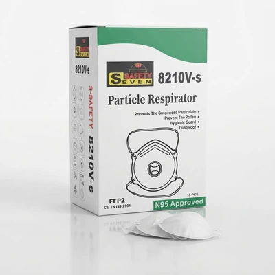 Safety Seven 8210V-S Particle Respirator 1Pckt/15PCS