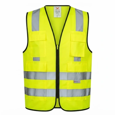 VOLTA VEST 4 POCKETS 120 GSM YELLOW