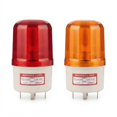 ROTARY WARNING LIGHT RED/ORANGE