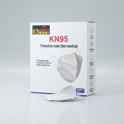 KN95-SEVEN SAFETY DUST MASK 20PCS/PKT