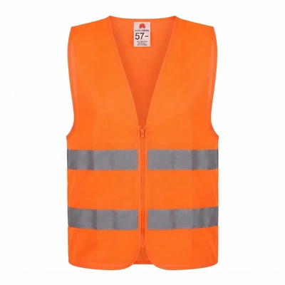 60 GSM SAFETY VEST W/O POCKET ORANGE