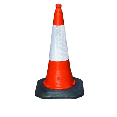 SAFETY CONE RUBBER BASE 75 CM