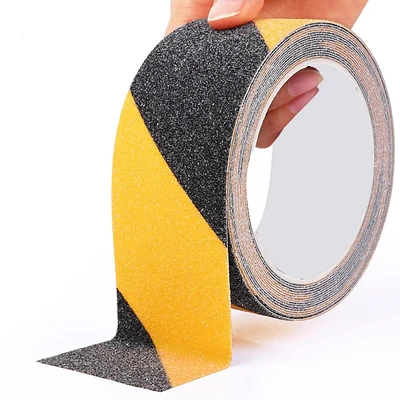 ANTI SLIP TAPE 2"  18 MTR REGULAR YELLOW&BLACK